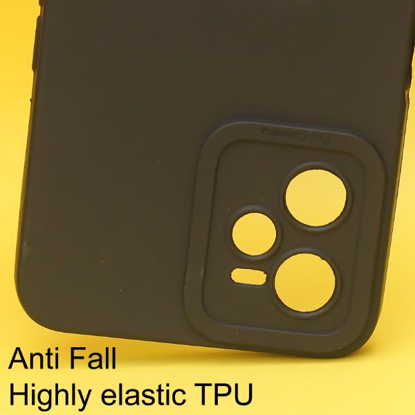 Black Spazy Silicone Case for Realme C35