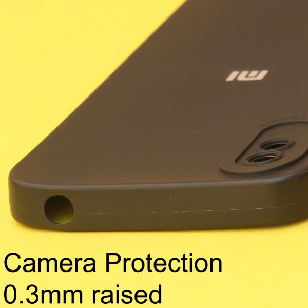 Black Spazy Silicone Case for Redmi 9A