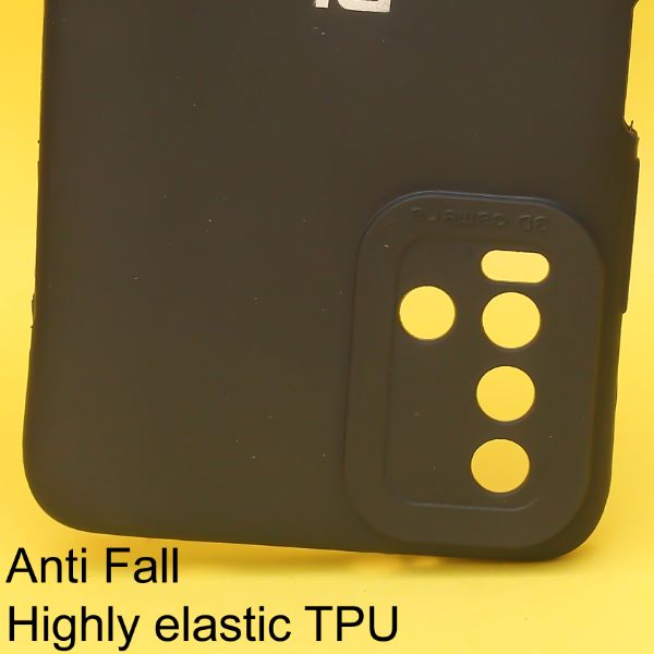 Black Spazy Silicone Case for Redmi 9 Power