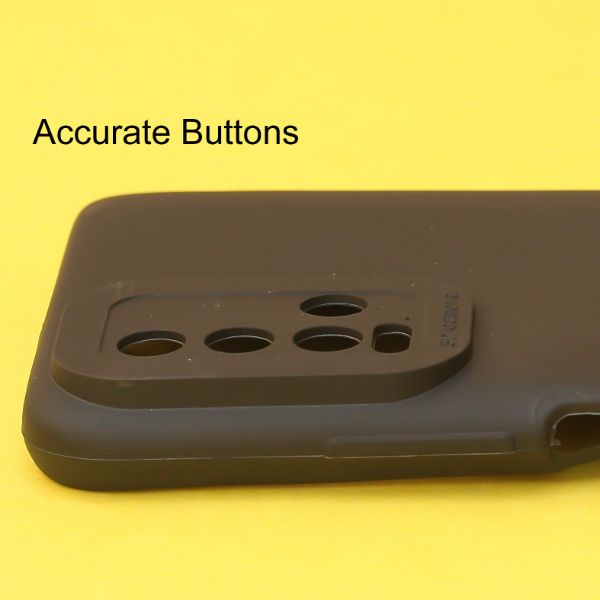 Black Spazy Silicone Case for Redmi 9 Power