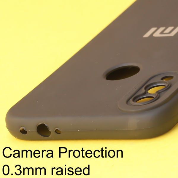 Black Spazy Silicone Case for Redmi Note 7 Pro