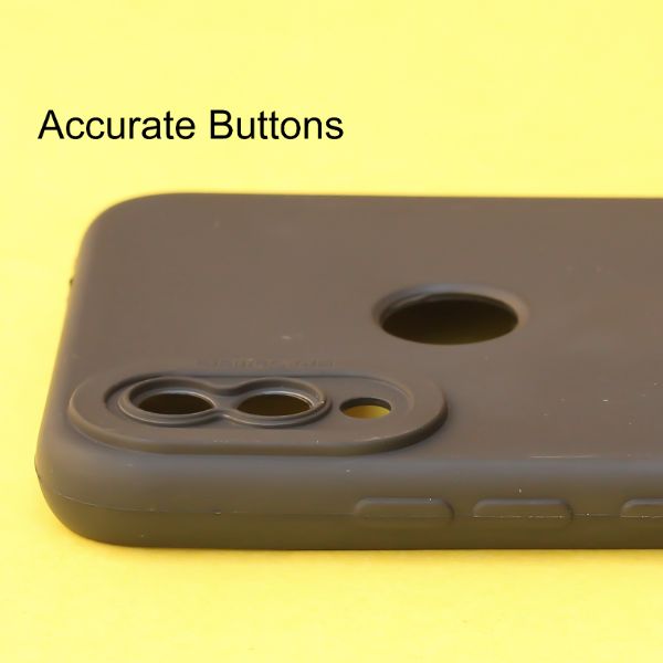 Black Spazy Silicone Case for Redmi Note 7 Pro