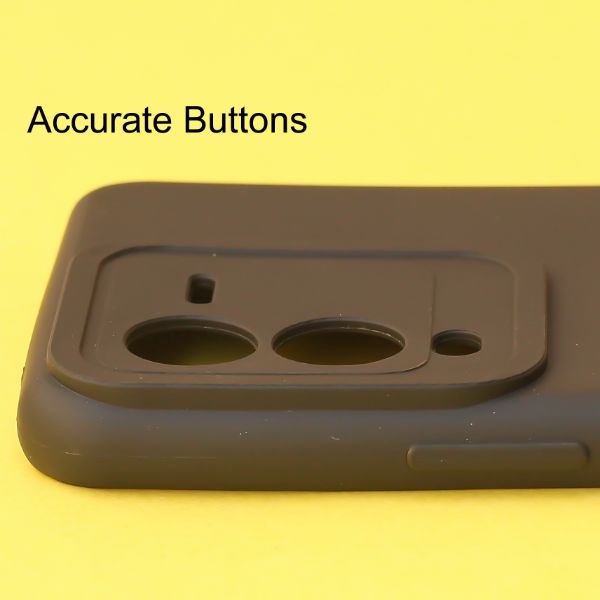 Black Spazy Silicone Case for Vivo V25 Pro