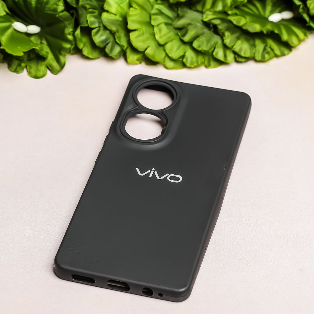 Black Spazy Silicone Case for Vivo Y100