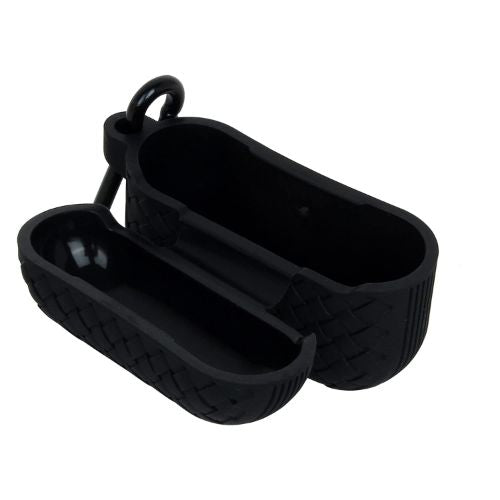 Black Stylish Silicone Case For Apple Airpods 4