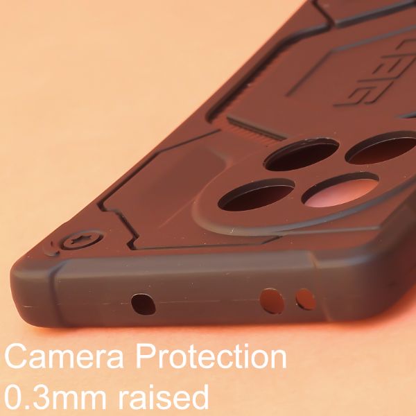 Black UAG rugged Silicone Case for Oneplus 11R