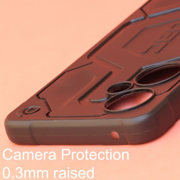 Black UAG rugged Silicone Case for Oneplus Nord CE 3 Lite