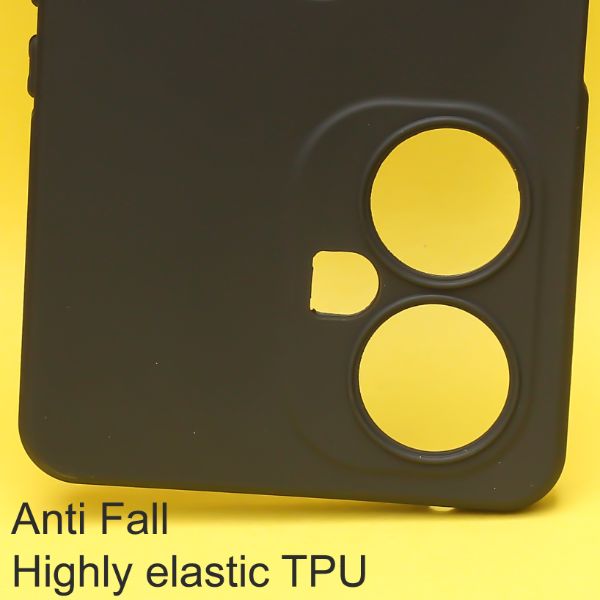 Black candy logo cut  Silicone Case for Oneplus Nord CE 3 Lite 5G