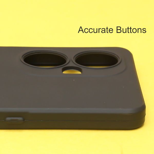 Black candy logo cut  Silicone Case for Oneplus Nord CE 3 Lite 5G