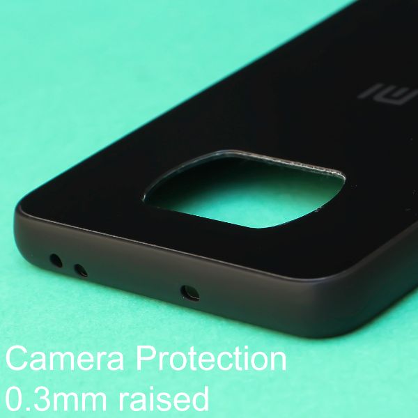 Black mirror Silicone Case for Poco X3 Pro