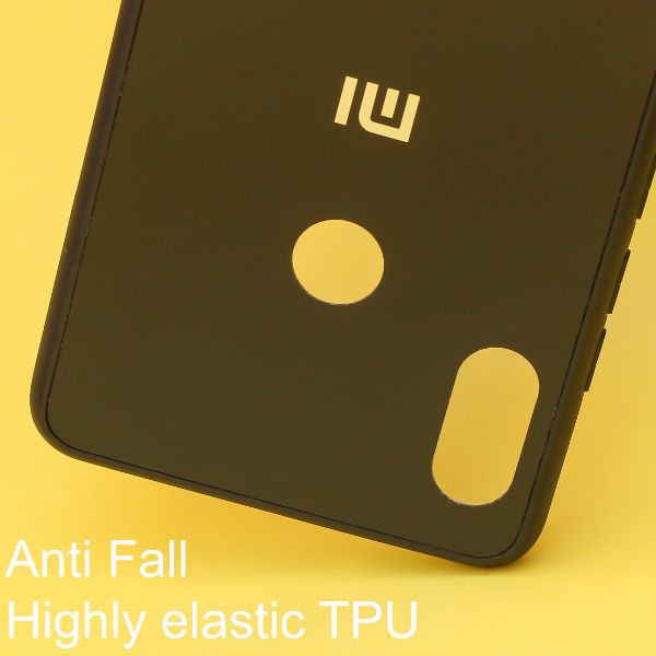 Black mirror Silicone Case for Redmi note 6 pro