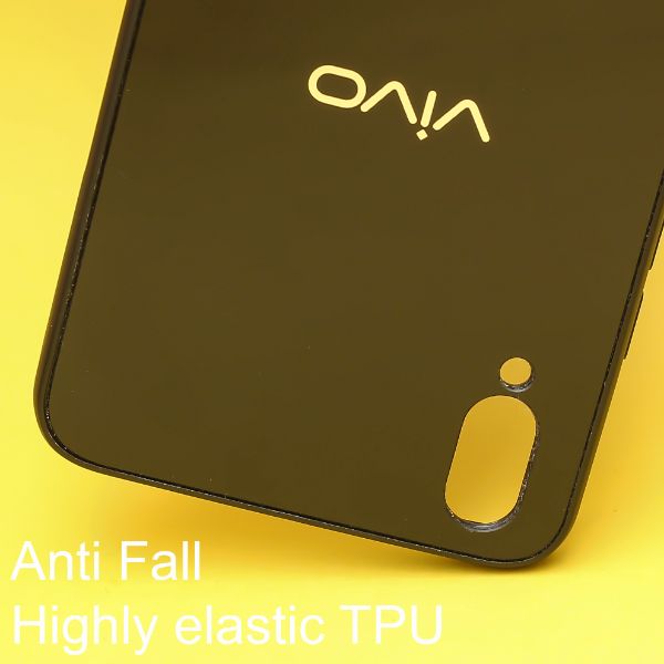 Black mirror Silicone Case for vivo v11 pro