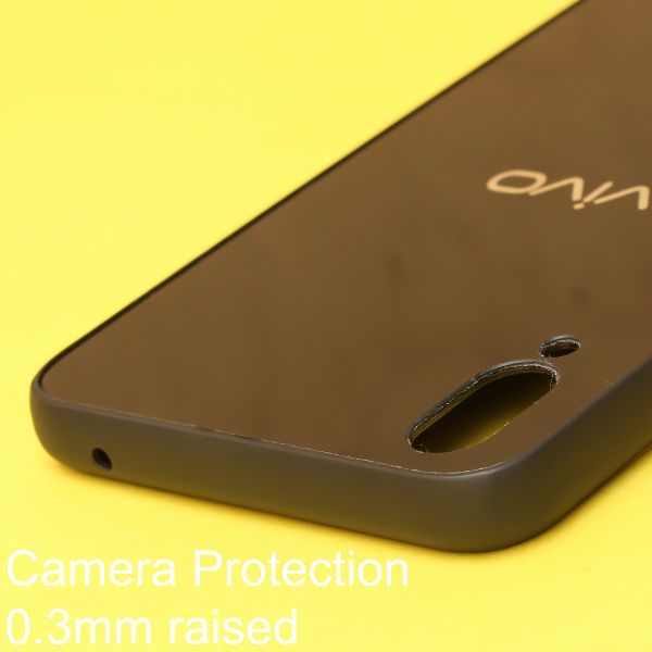 Black mirror Silicone Case for vivo v11 pro