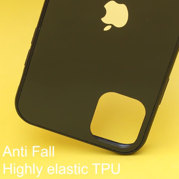 Black mirror Silicone case for Apple iphone 12 pro max