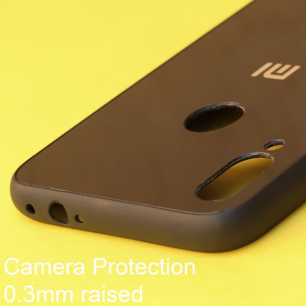 Black mirror Silicone  case for Redmi note 7