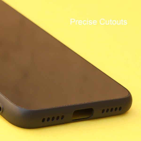 Black mirror Silicone  case for Redmi note 7 pro