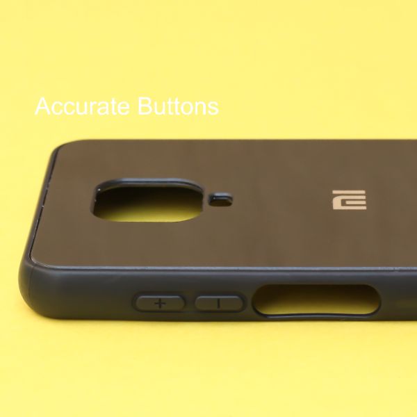 Black mirror Silicone  case for Redmi note 9 pro max