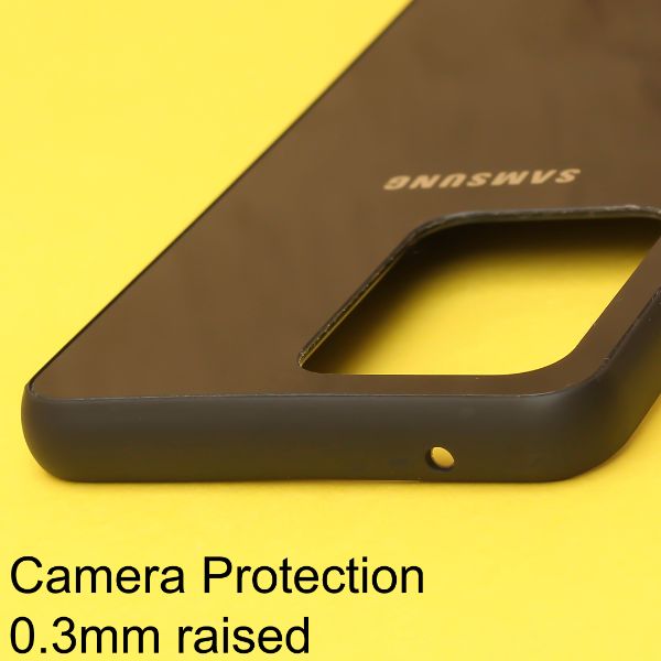 Black mirror Silicone  case for Samsung S20 Ultra