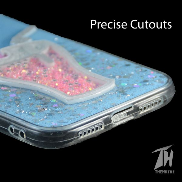 Blue 3D Unicorn Silicone Case For Apple iphone 11 pro max