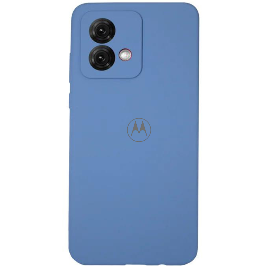 Blue Camera Original Silicone case for Motorola G84