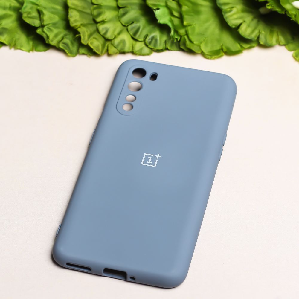 Blue Camera Original Silicone case for Oneplus Nord