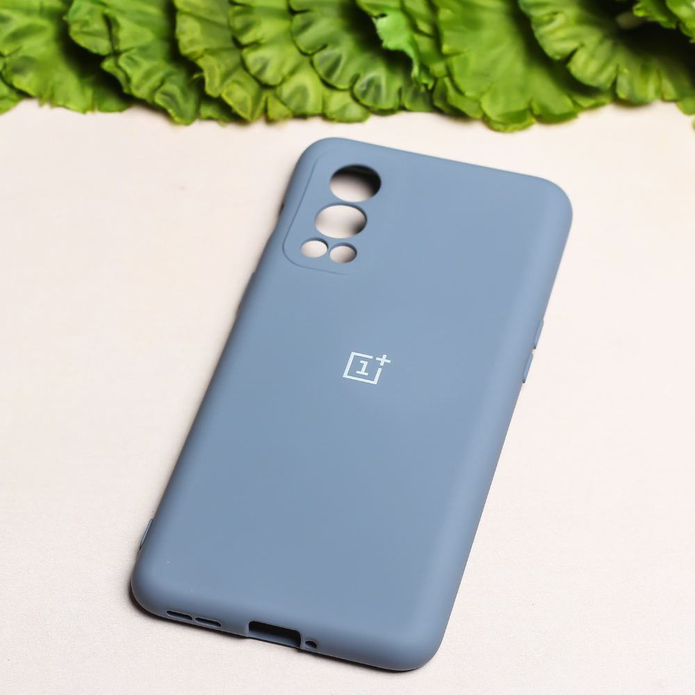 Blue Camera Original Silicone case for Oneplus Nord 2