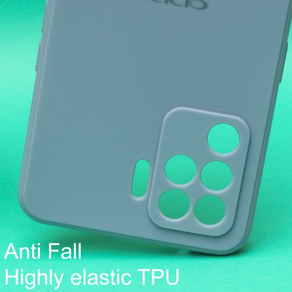 Blue Candy Silicone Case for Oppo F19 Pro