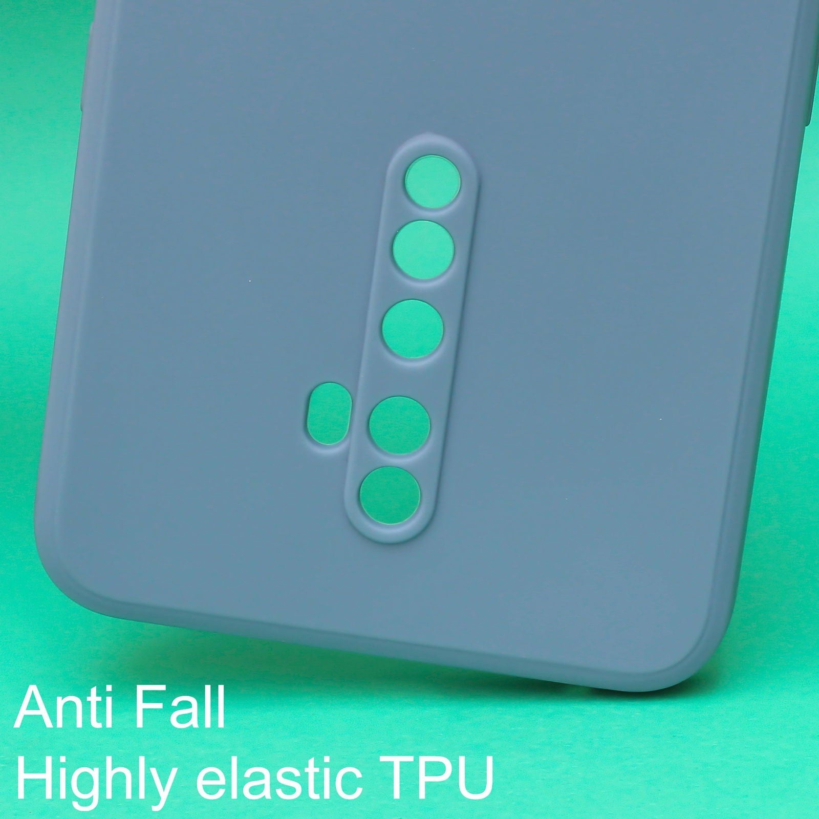 Blue Candy Silicone Case for Oppo Reno 2f