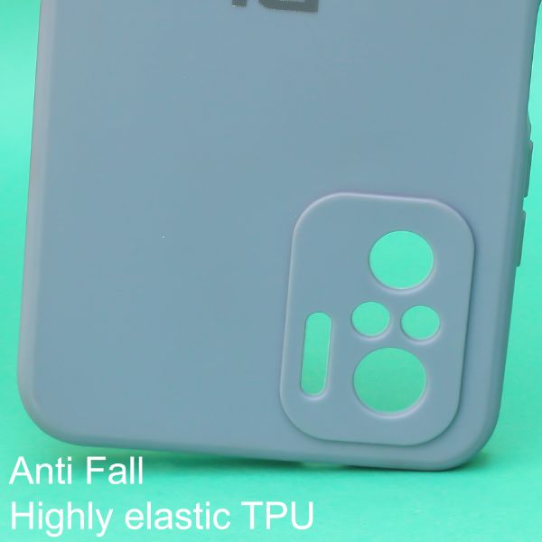 Blue Candy Silicone Case for Redmi Note 10 4g