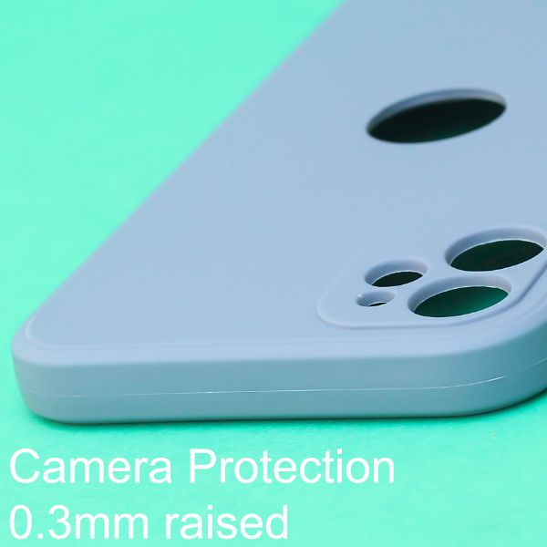 Blue Logo Cut Candy Silicone Case for Apple Iphone 11