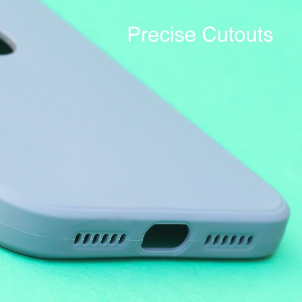 Blue Logo Cut Candy Silicone Case for Apple Iphone 11