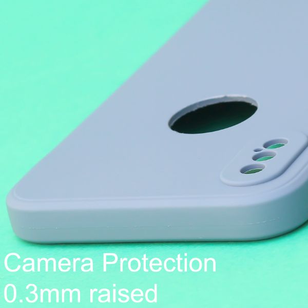 Blue Logo Cut Candy Silicone Case for Apple Iphone X/Xs