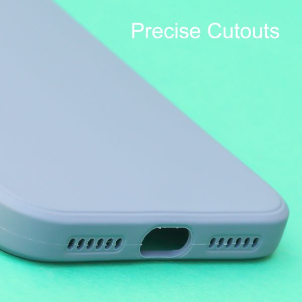 Blue Logo Cut Candy Silicone Case for Apple Iphone X/Xs