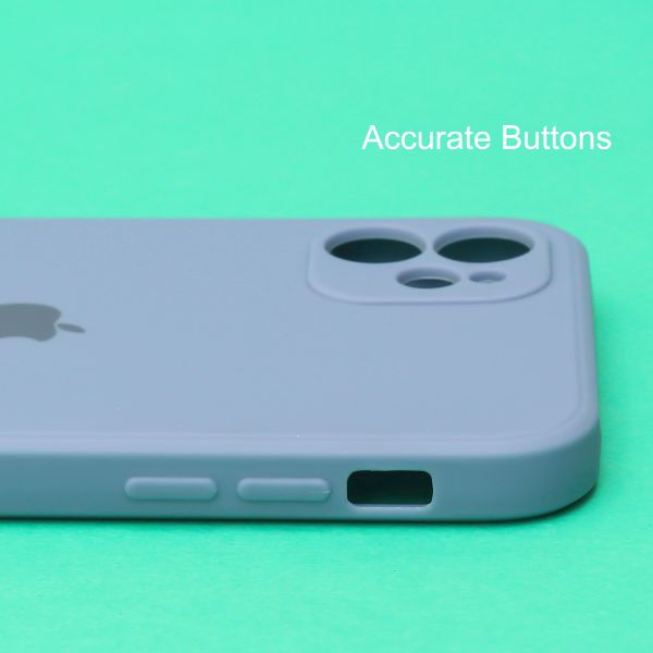 Blue Original Camera Safe Silicone Case for Apple Iphone 11