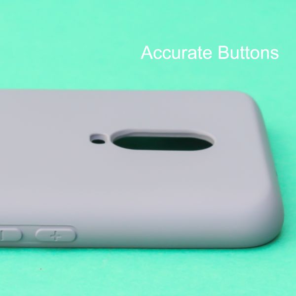 Blue Original Camera Safe Silicone case for Oneplus 6T