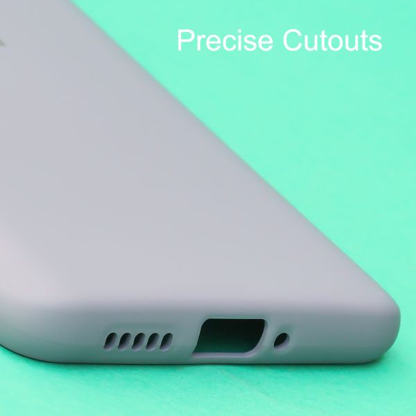 Blue Original Camera Safe Silicone case for Oneplus 7T