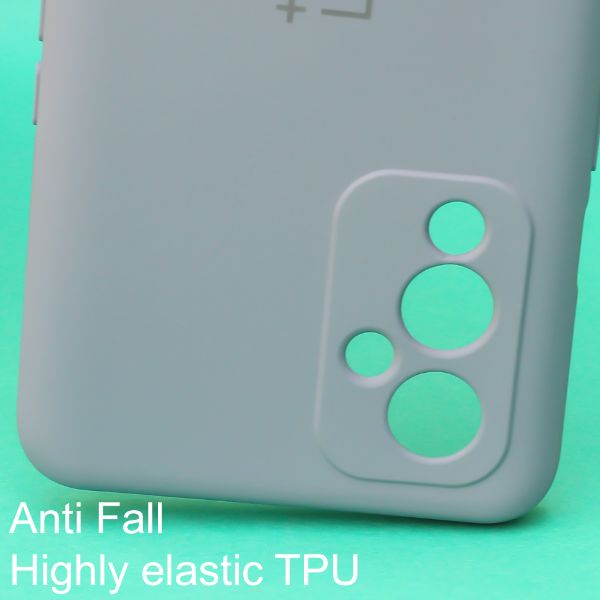 Blue Original Camera Safe Silicone case for Oneplus 9
