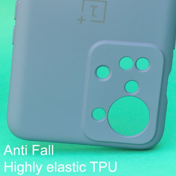 Blue Original Camera Safe Silicone case for Oneplus Nord 2t