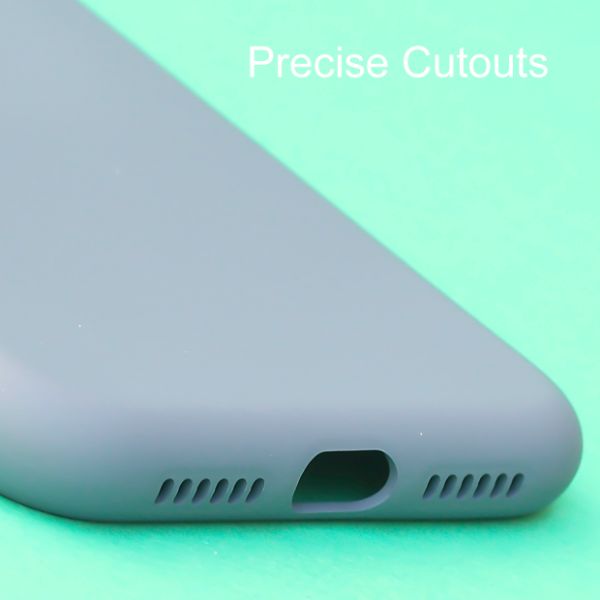 Blue Original Camera Silicone case for Apple iphone XR