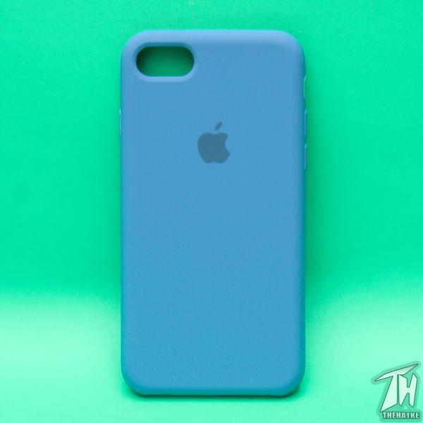 Blue Original Silicone case for Apple iphone 7