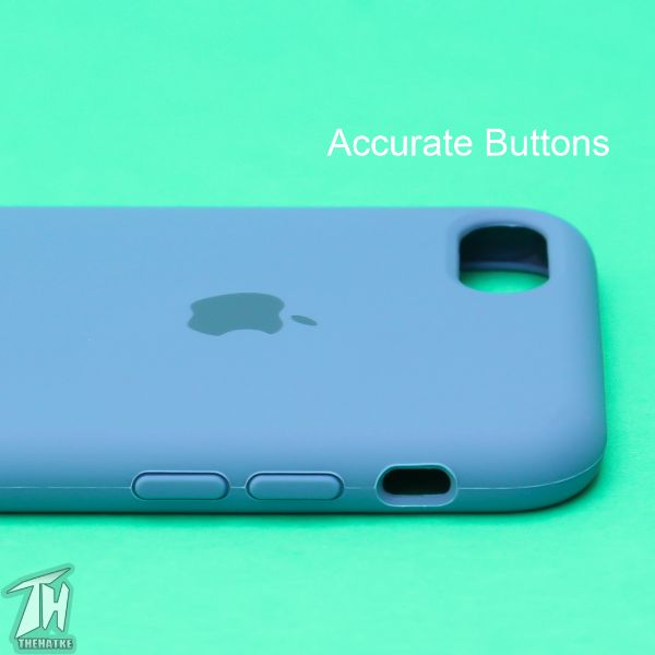 Blue Original Silicone case for Apple iphone 7