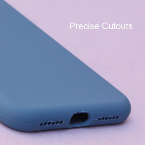 Blue Original Silicone case for Apple iphone Xr