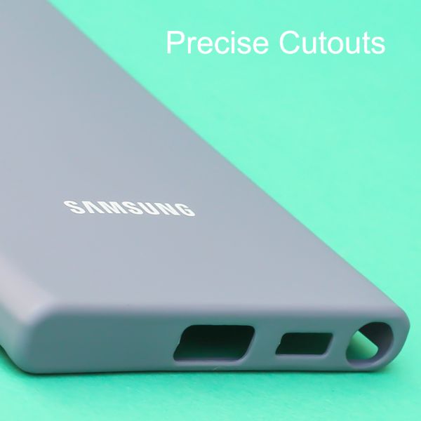 Blue Original Silicone case for Samsung S22 Ultra