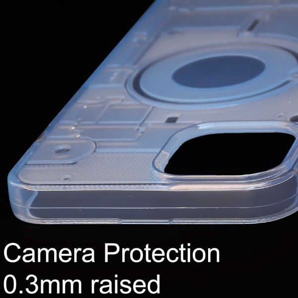 Blue Shade Trans silicon Case for Apple iphone 13 Pro Max