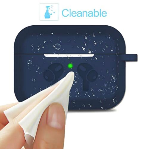 Blue Silicone Case For Apple Airpods Pro