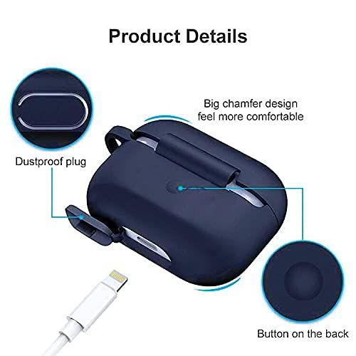 Blue Silicone Case For Apple Airpods Pro 2