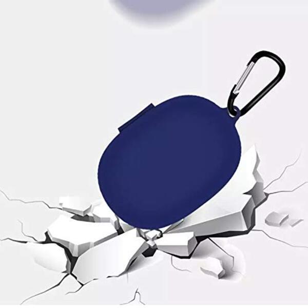 Blue Silicone buds case for Realme Q