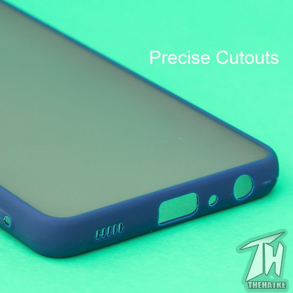 Blue Smoke Camera Safe case for Samsung A72