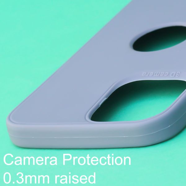 Blue Spazy Logo Cut Silicone Case for Apple Iphone 12