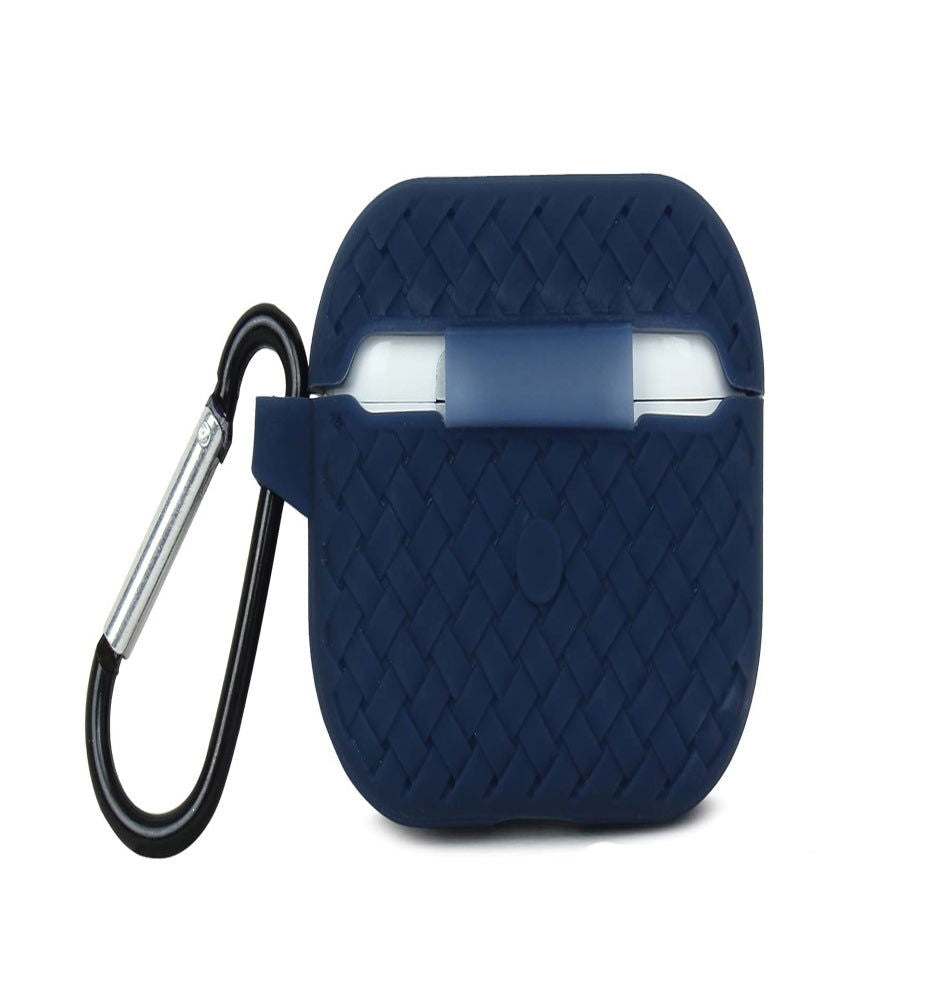 Blue Stylish Silicone Case For Apple Airpods 1/2